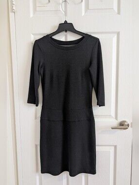 Horny Toad Charcoal Grey Dress Gorpcore Travel Athleisure Quiet Luxury - S